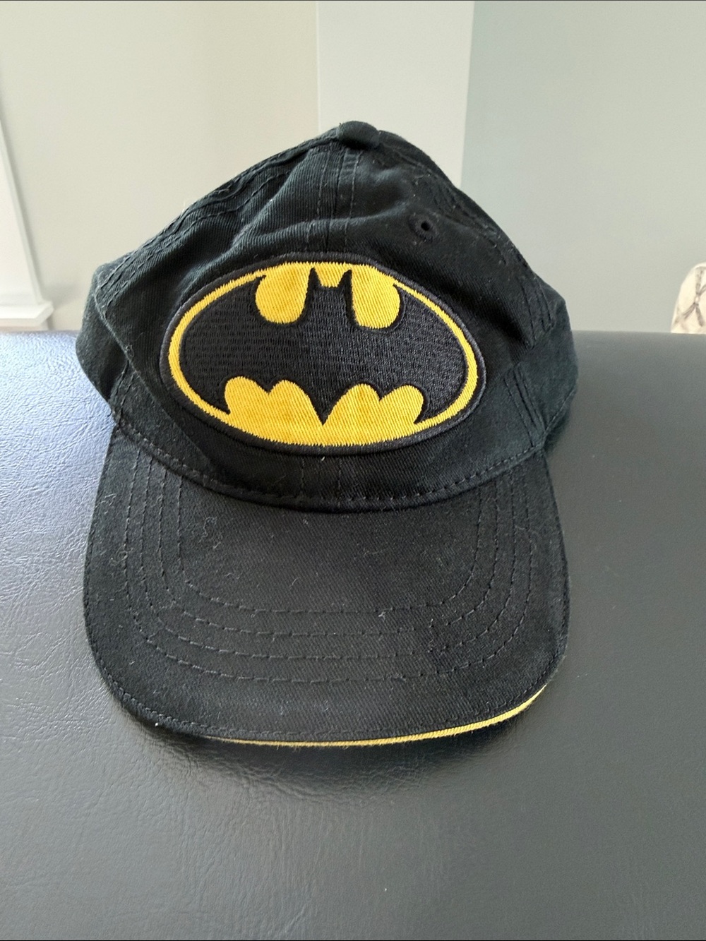 DC Black and Yellow Batman Kids Hat